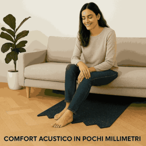Tapis en caoutchouc sous parquet